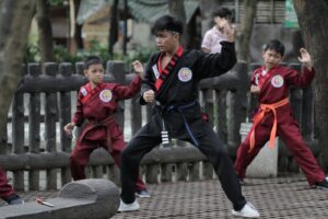 Young Boys Practicing Martial Arts, martial arts for kids