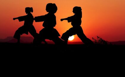karate, kata, team, children's self-esteem
