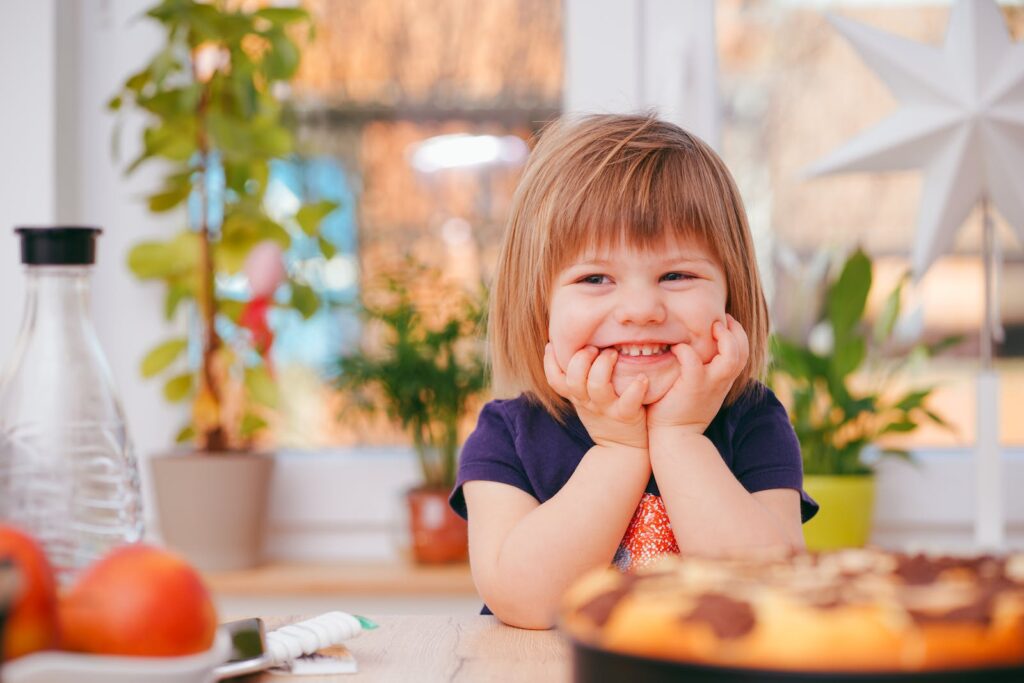 Photo of Toddler Smiling, positive attitude