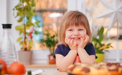 Photo of Toddler Smiling, positive attitude